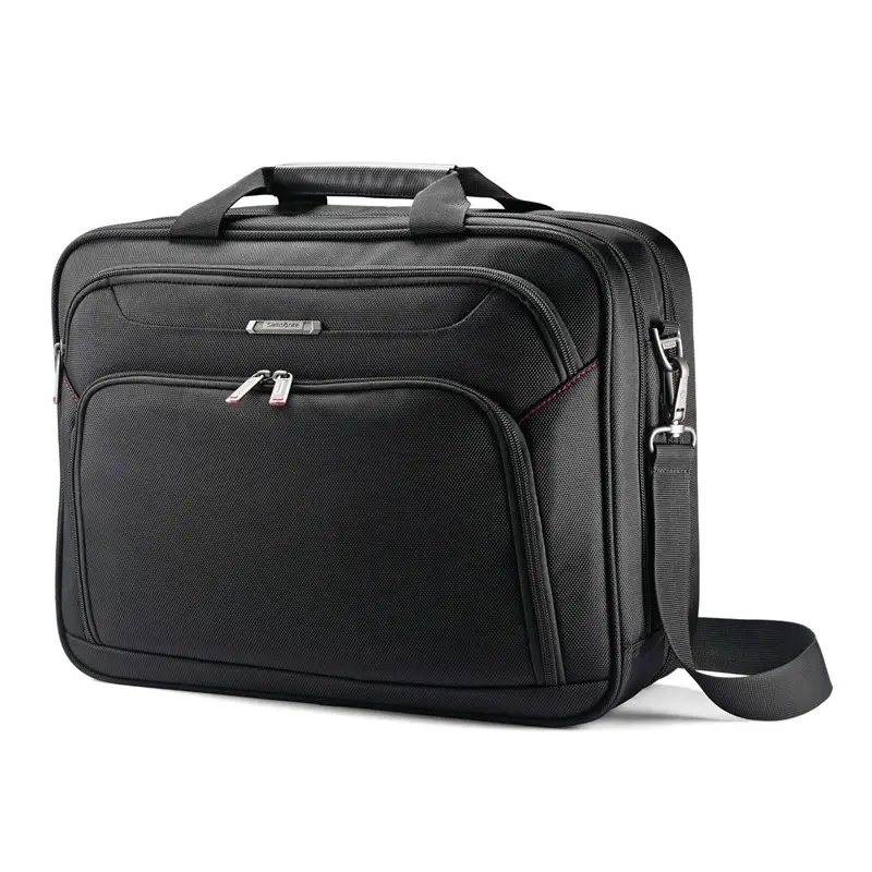 Black Xenon 3.0 Two-Gusset Toploader Laptop Bags & Briefcases | 4936-QYDOG - SAMSONITE OUTLET