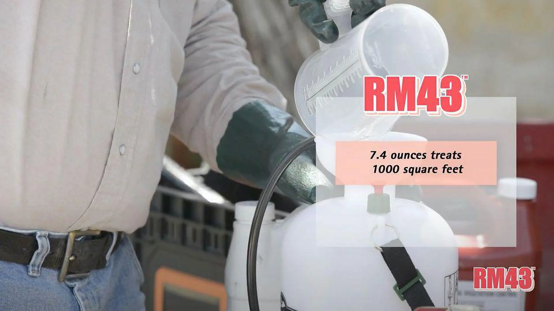 RM43 Total Vegetation Control, (128 oz) - 1 Gallon