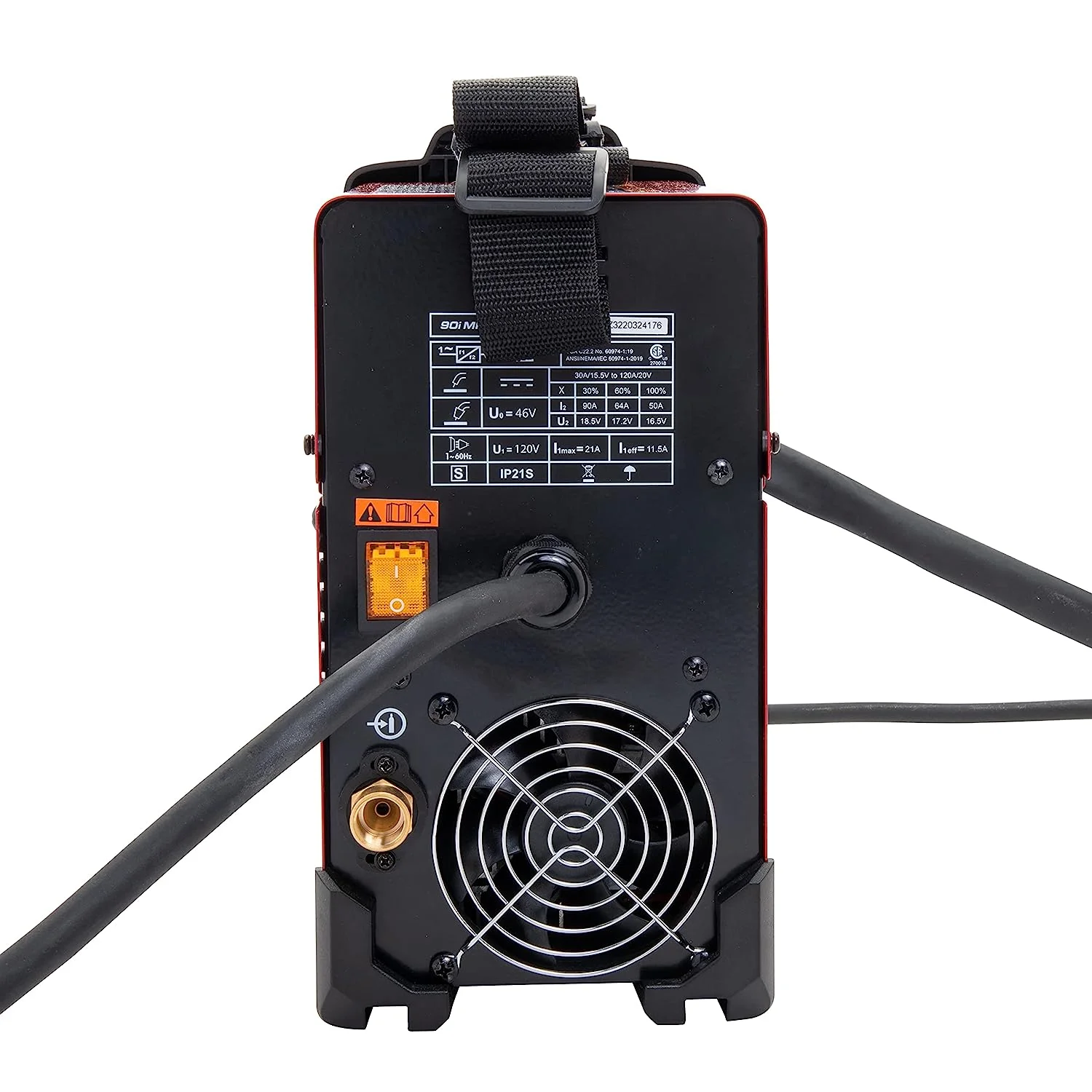 WELD-PAK 90i MIG and Flux-Cored Wire Feeder Welder with Gas Regulator - Image 3