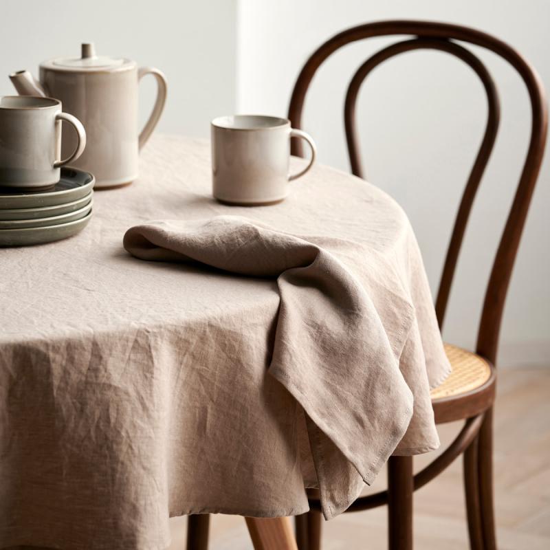Pure Linen tøyserviett 2 stk nature