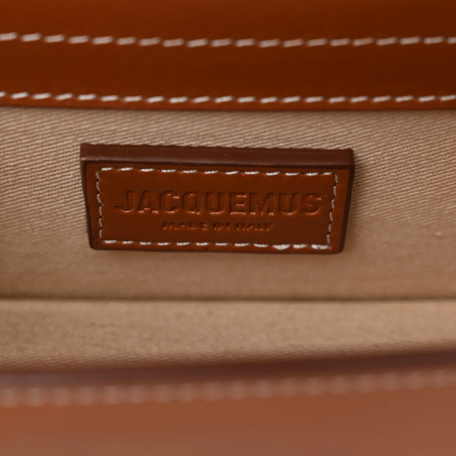 Smooth Calfskin Le Bambino Light Brown