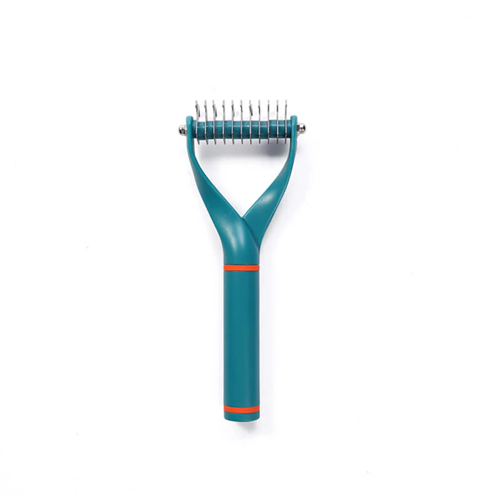 Pet Safe Dematting Comb Rake - Double Sided Blade