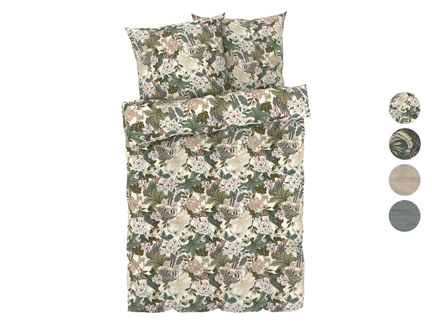 LIVARNO home Parure de lit en coton mlang, 240 x 220 cm