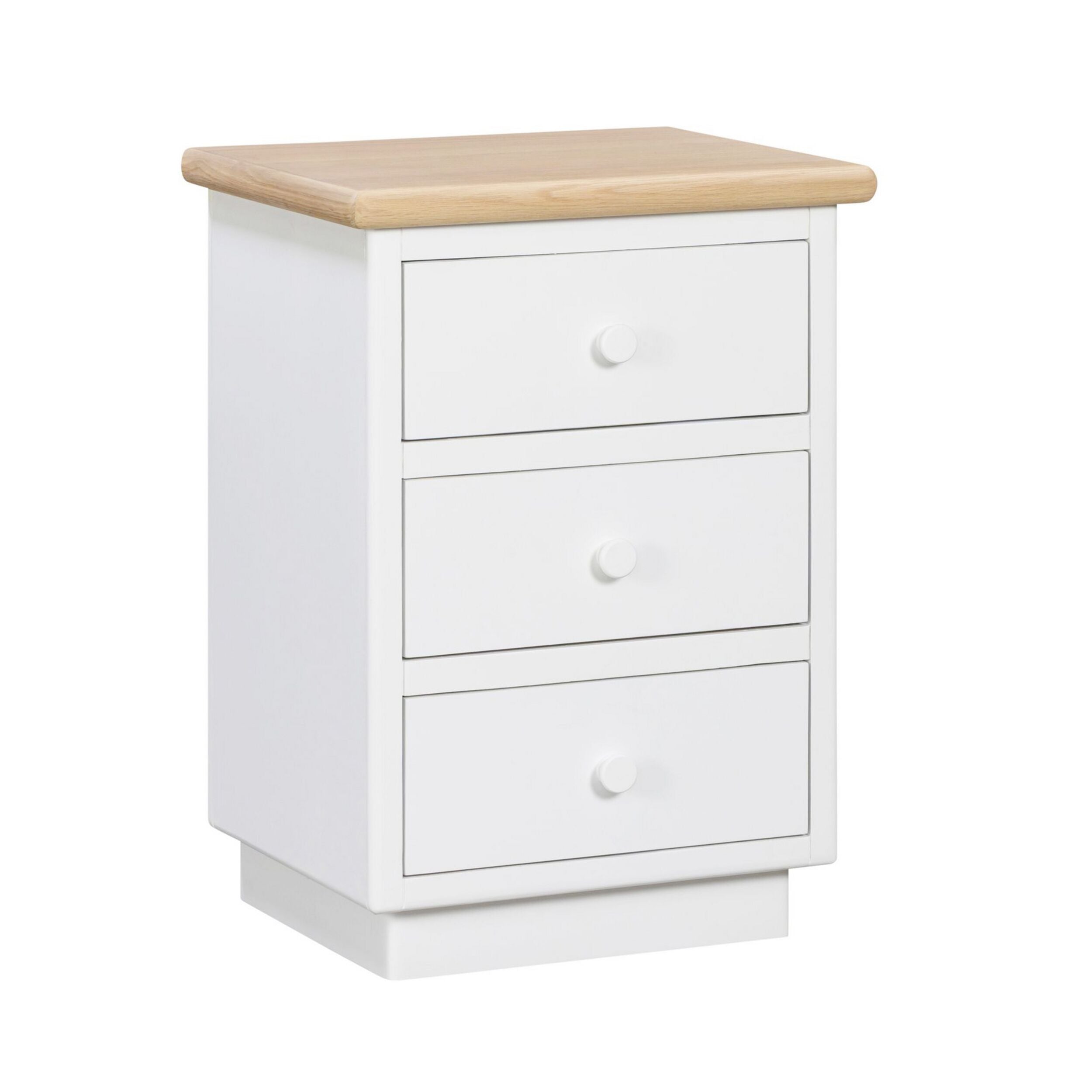 Saige 3 Drawer Bedside Table