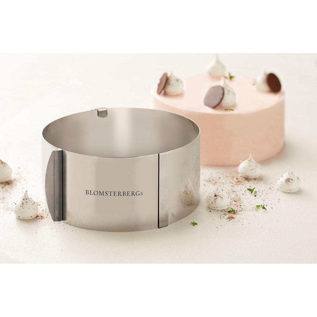 Justerbar kakering 8,2 cm stål