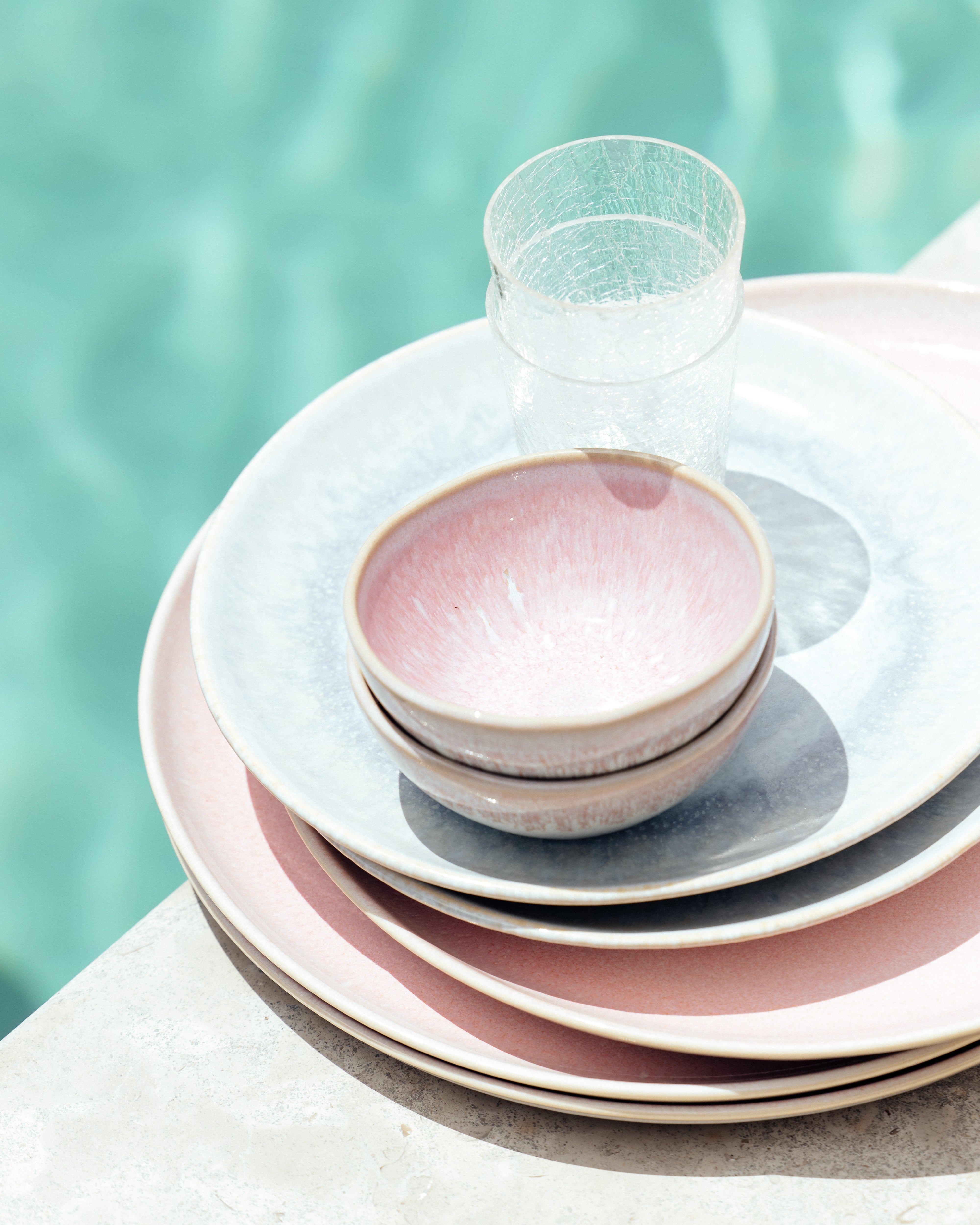 MELIDES - LARGE SAUCE BOWL ROSÉ