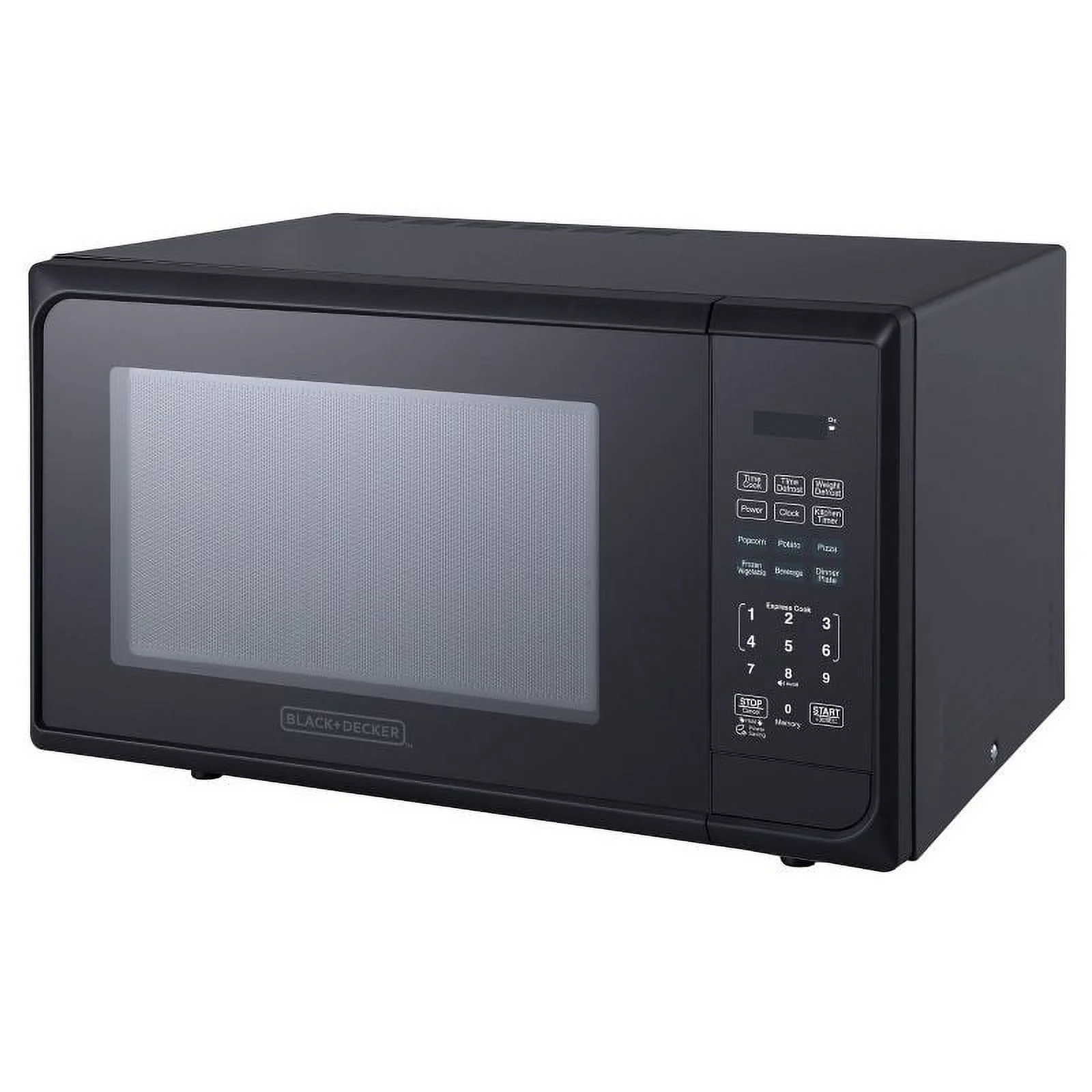 BLACK+DECKER 1.1 Cu. Ft. Microwave Oven in Stainless Steel