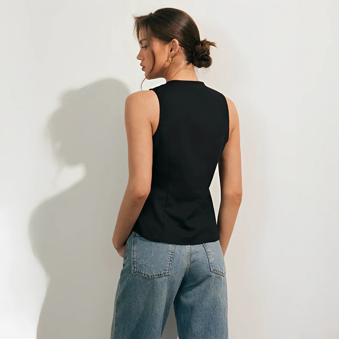 Windelyn - Blouse tendance sans manches
