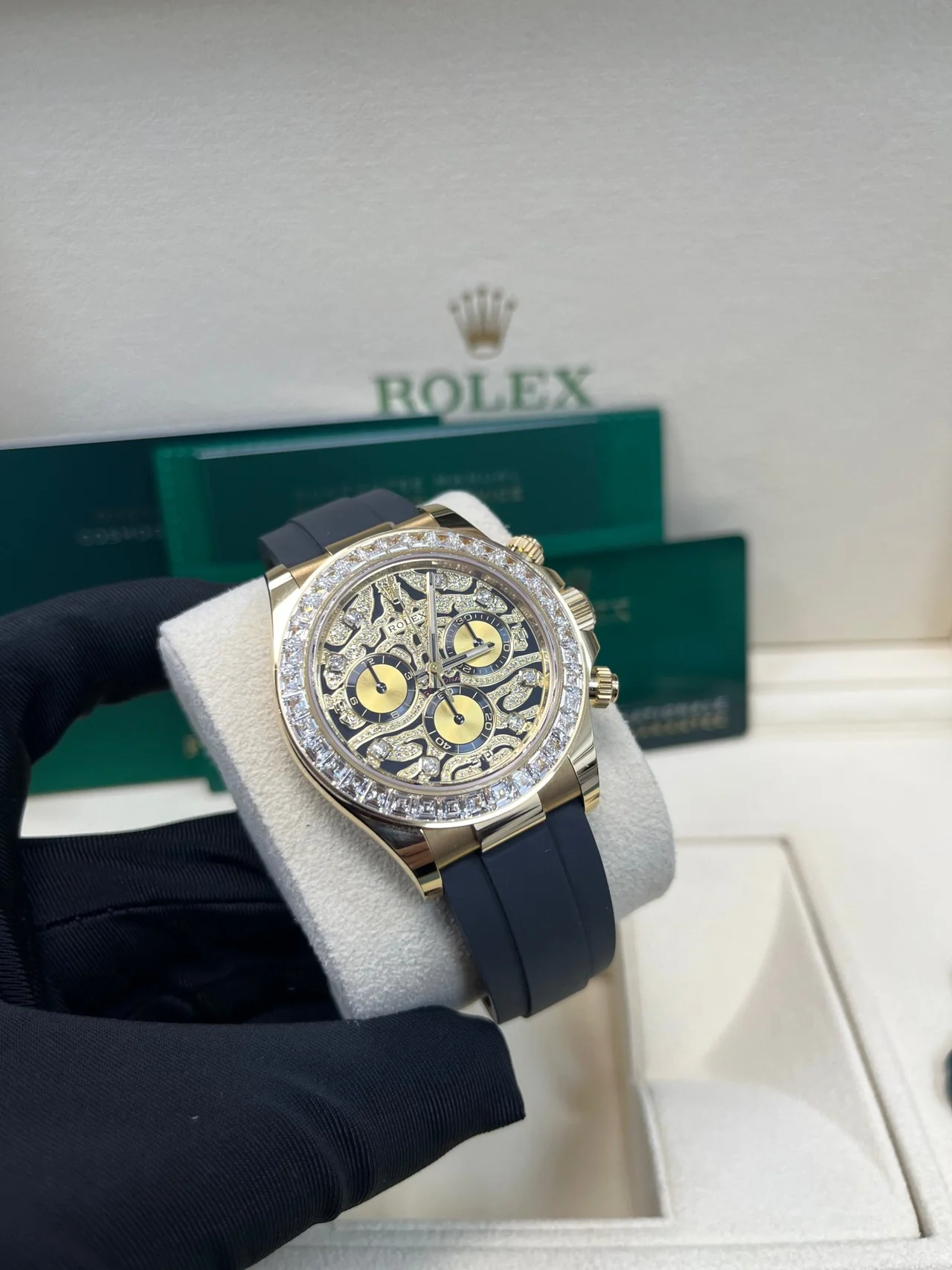 [Super Clone]Rolex Daytona Yellow Gold 