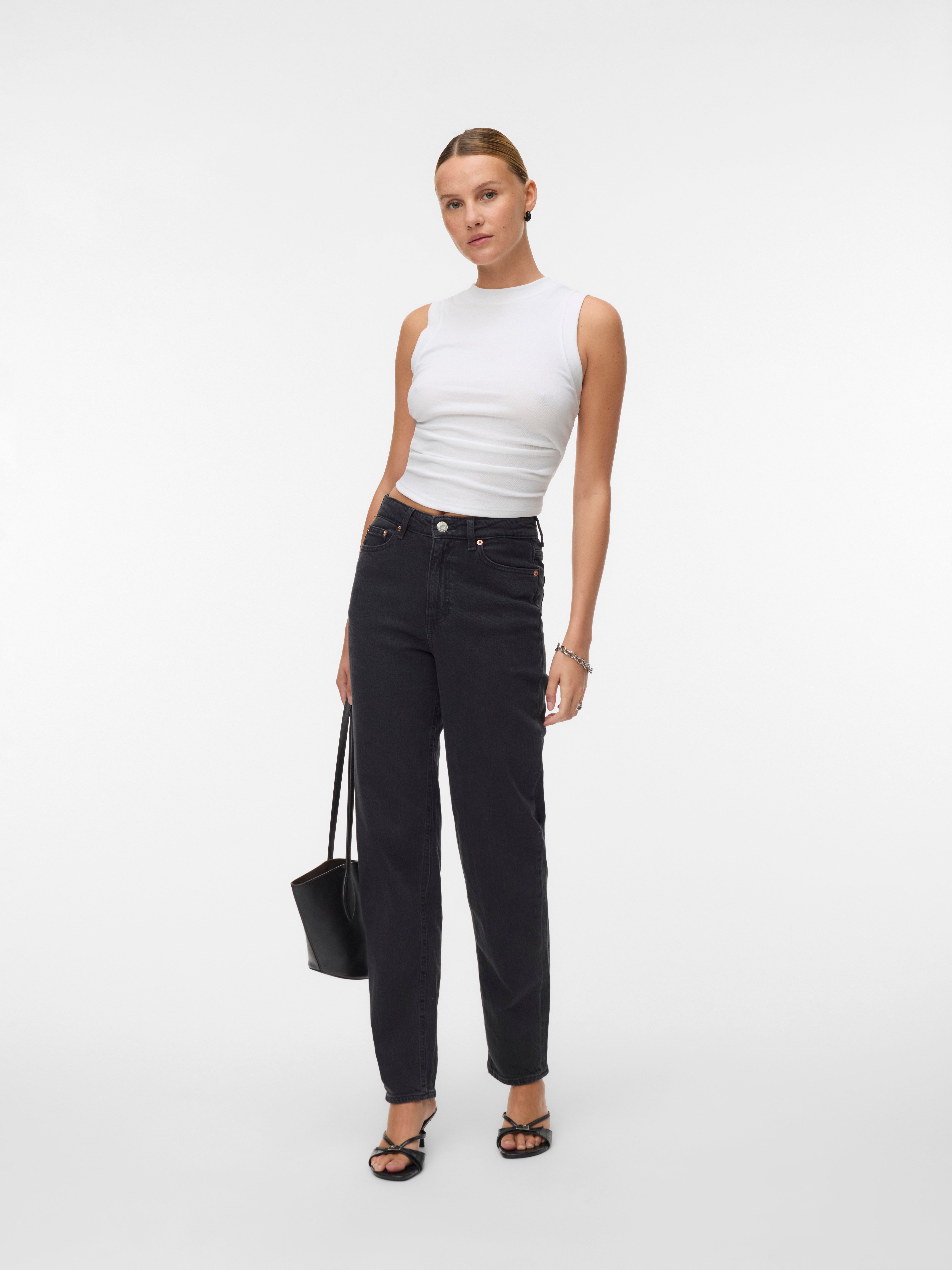 VERO MODA® VMTESSA High rise Mom Fit Jeans