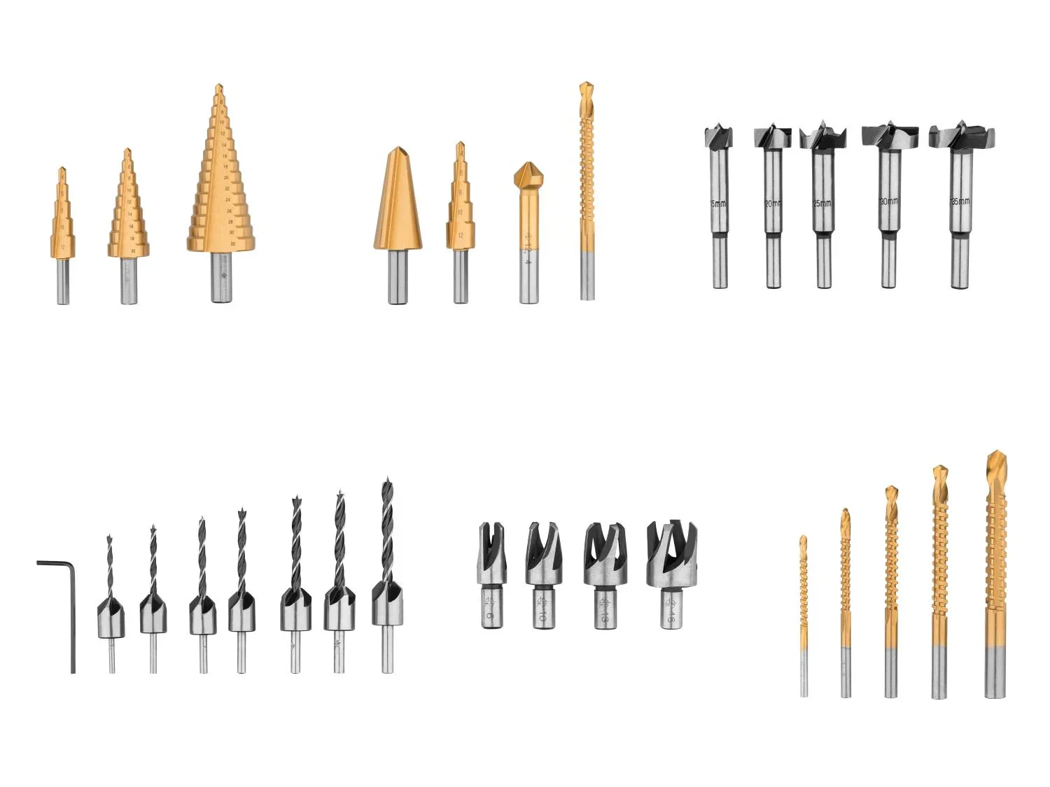 PARKSIDE Set de forets PSB 6 A1