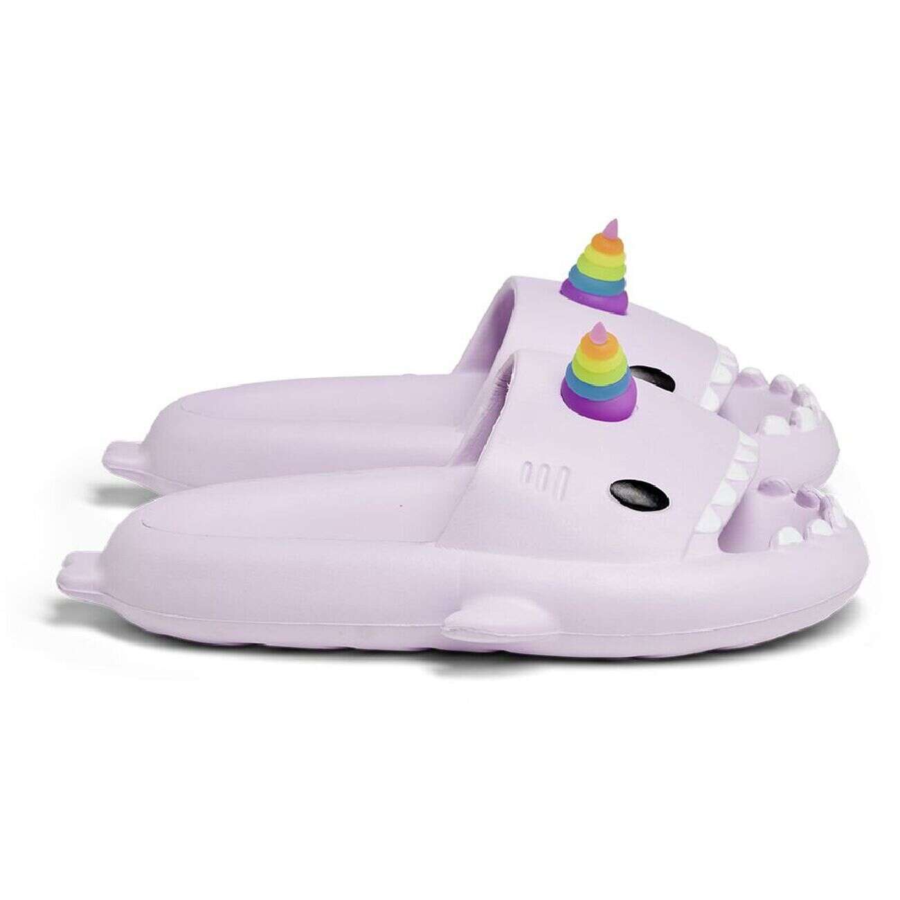 Chaussons requin licorne caoutchouc violet 38/39