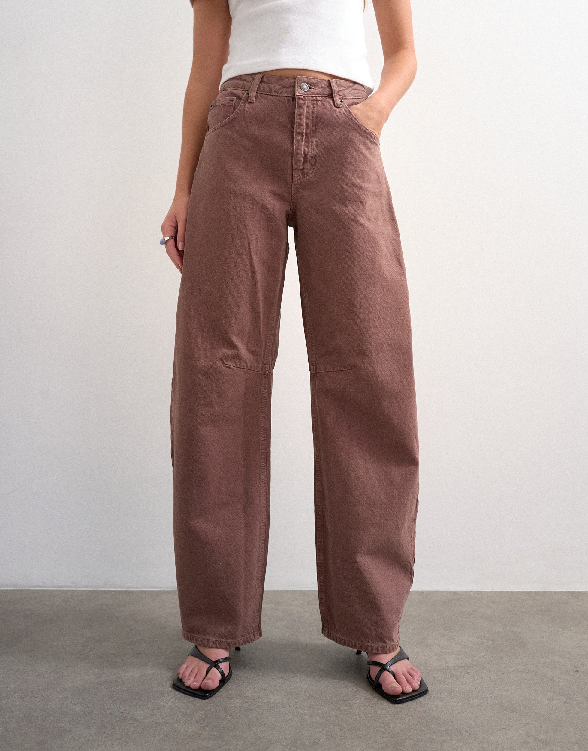 VERO MODA® TSBARREL High rise Barrel Fit Jeans