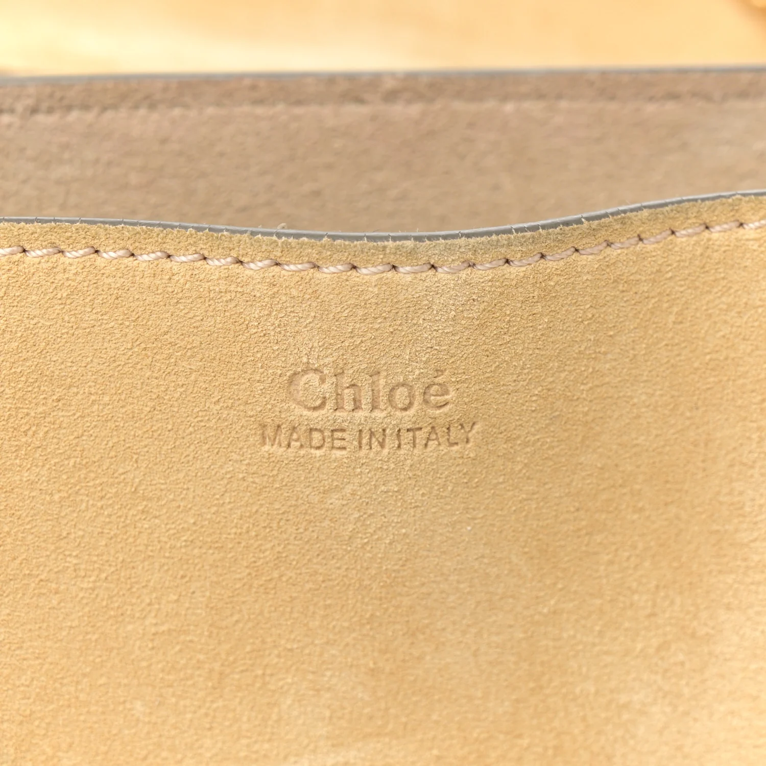 Suede Smooth Calfskin Drew Shoulder Bag Milky Coffee