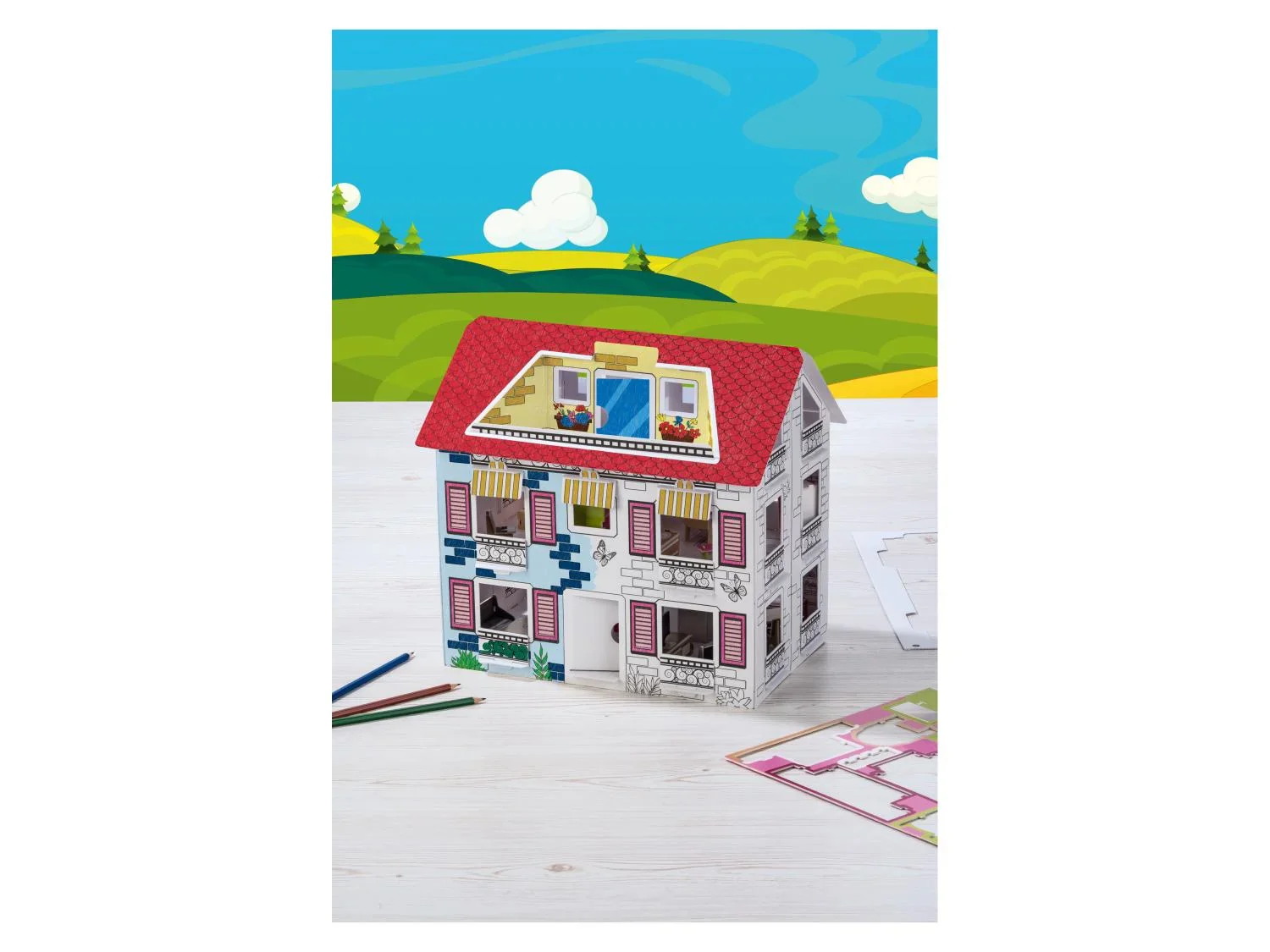 crelando Set de cration maison de poupes