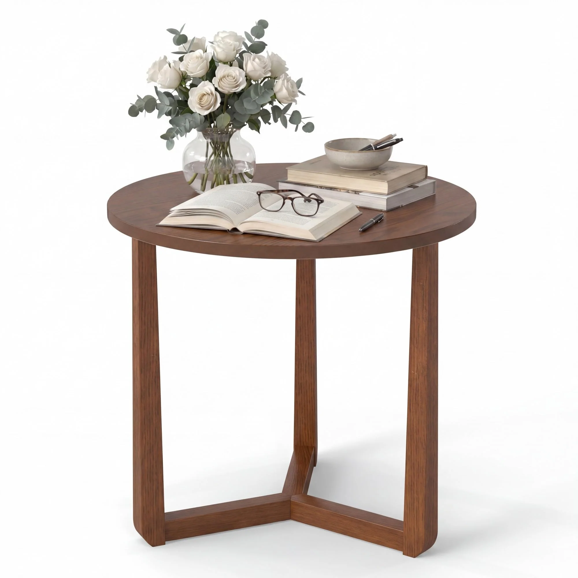 Tangkula Farmhouse Side Table | 22.5