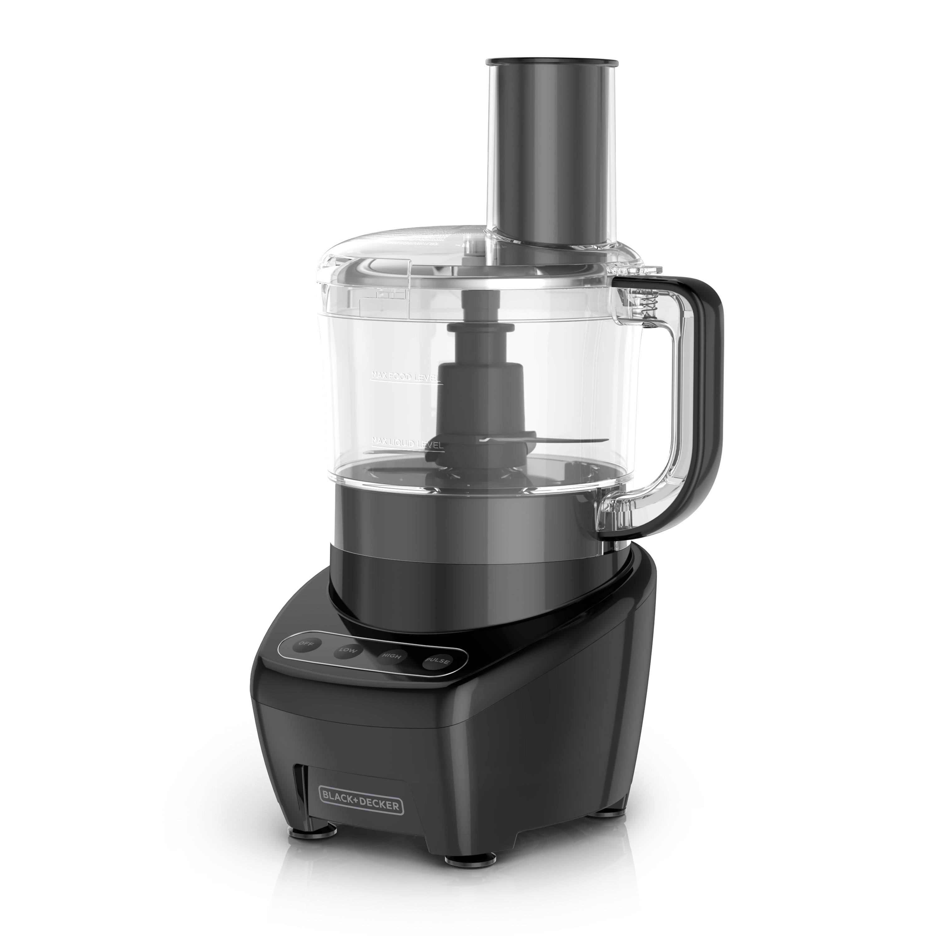 Black+decker Easy Assembly 8 Cup Food Processor Black FP4200B