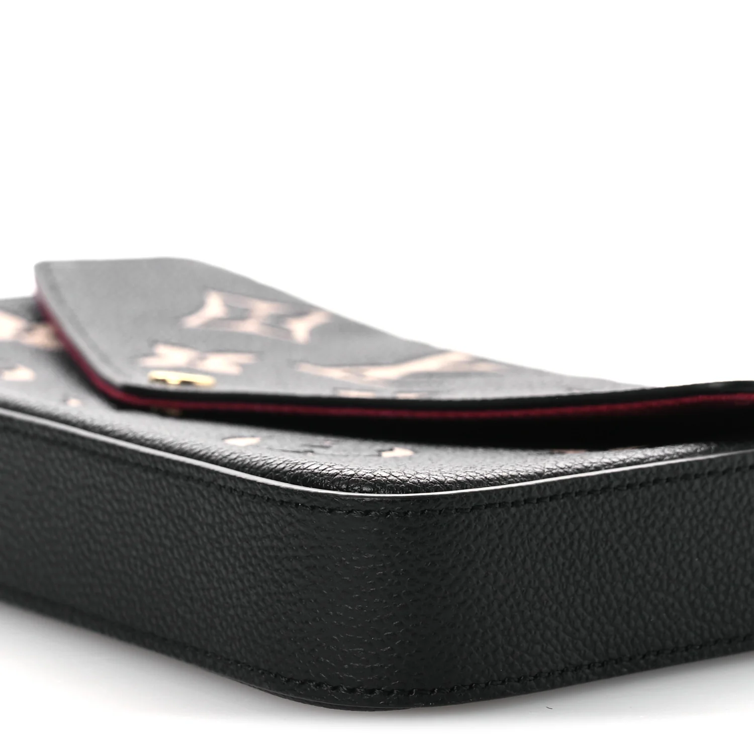 Empreinte Monogram Giant Felicie Pochette Black Beige