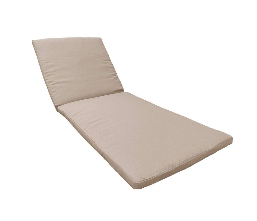 TK Classics Covers for Chaise Cushions in Wheat