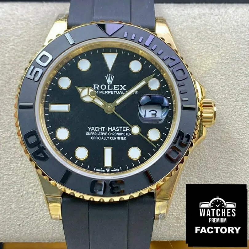 Rolex Yacht Master M226658-0001 42MM OW Factory Black Rubber Strap