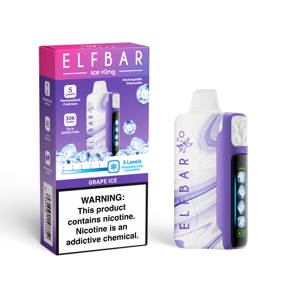 ELF BAR ICE KING 30000 PUFFS