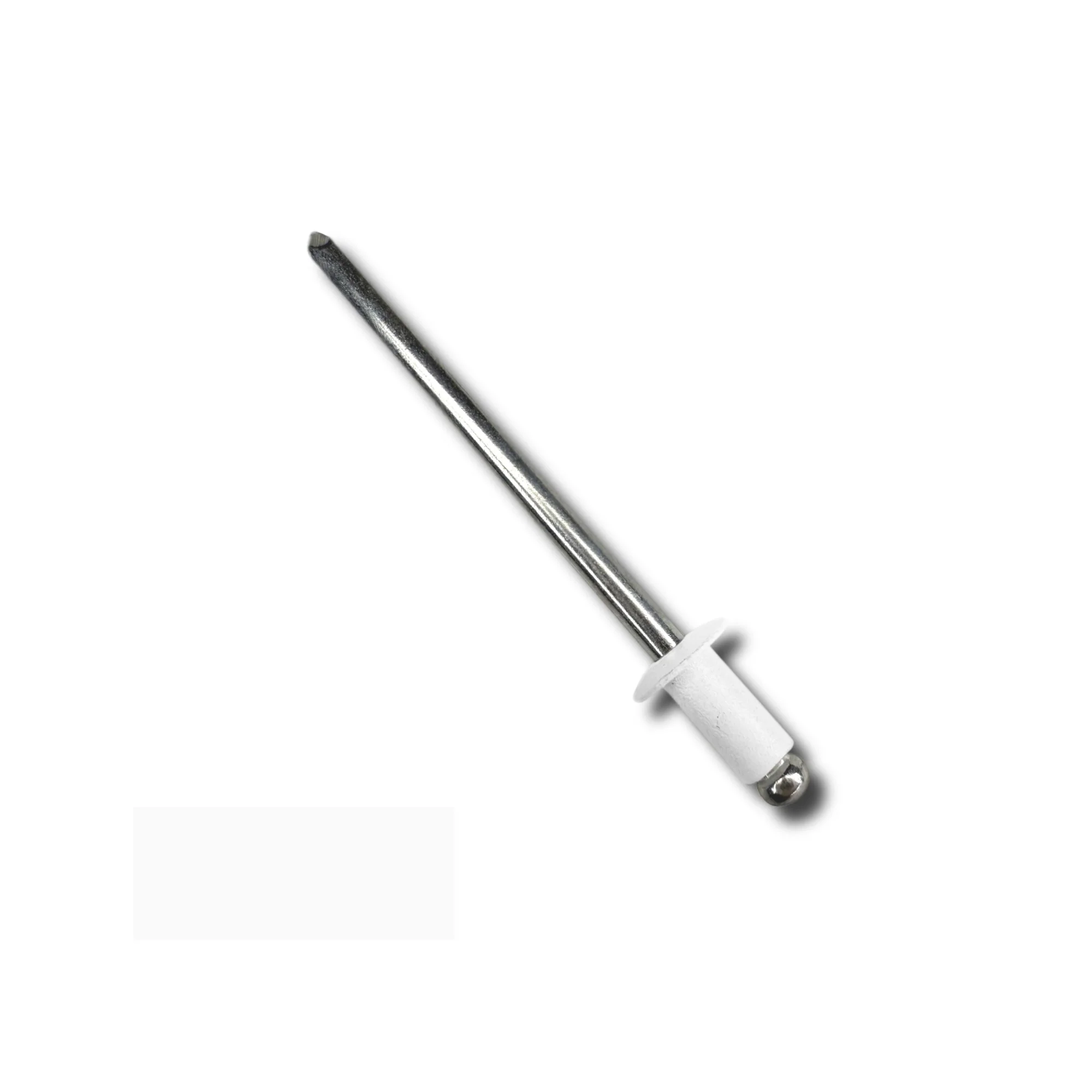 ScrooScoop Aluminum Blind/Pop Rivet 42D #26 Ivory, 1/8 in Diameter, 100-Count Bag