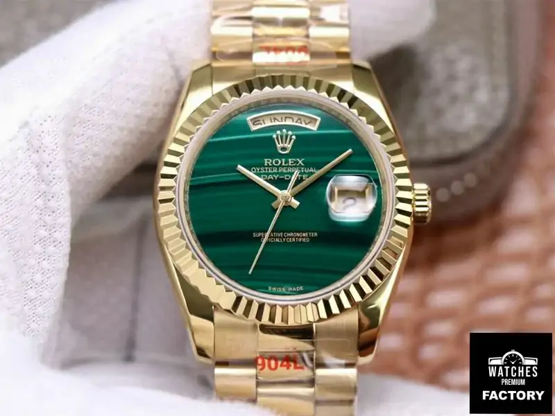 Rolex Day Date President 18238 Malachite Green Dial