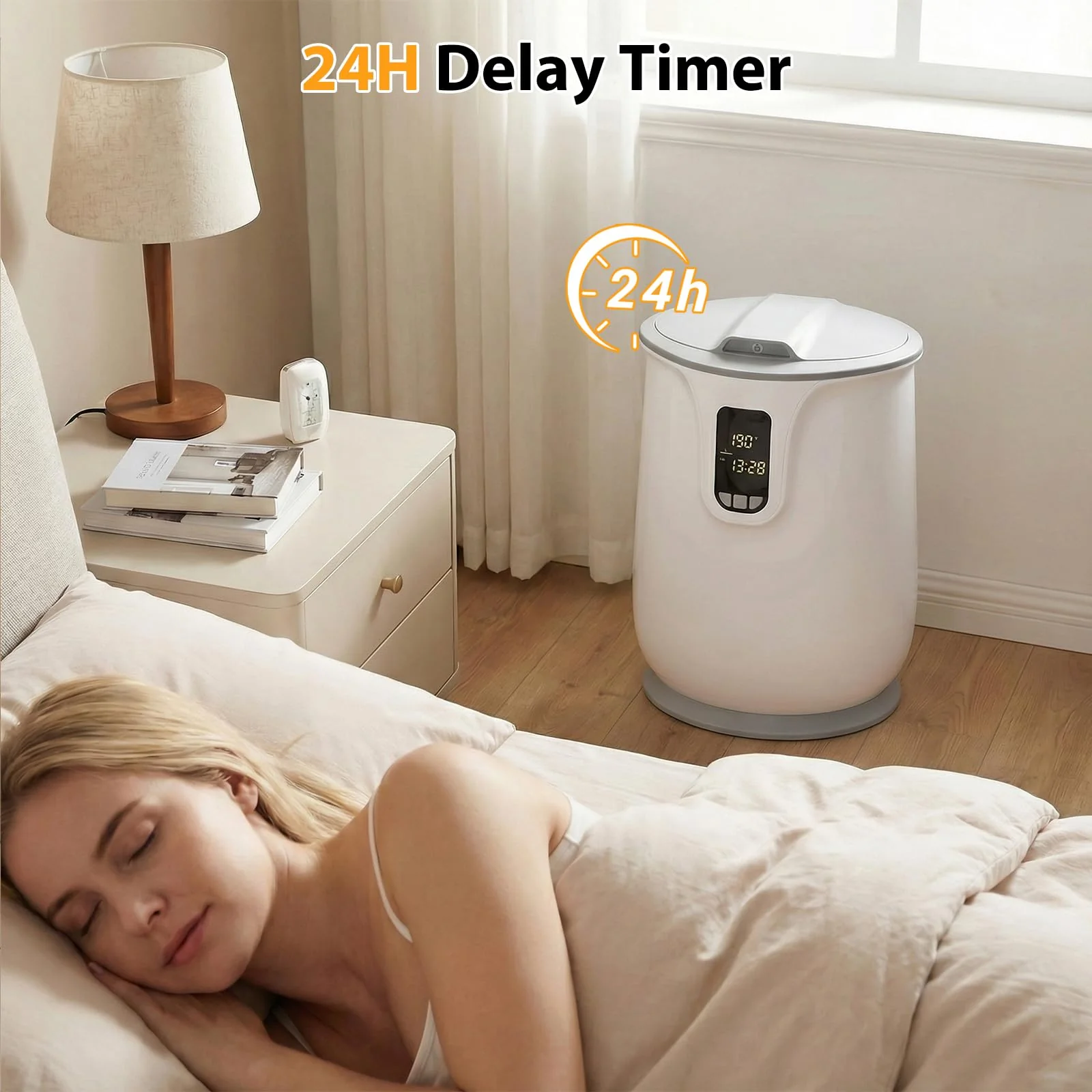 Tangkula 20L Electric Towel Heater with 3 Temperature Settings