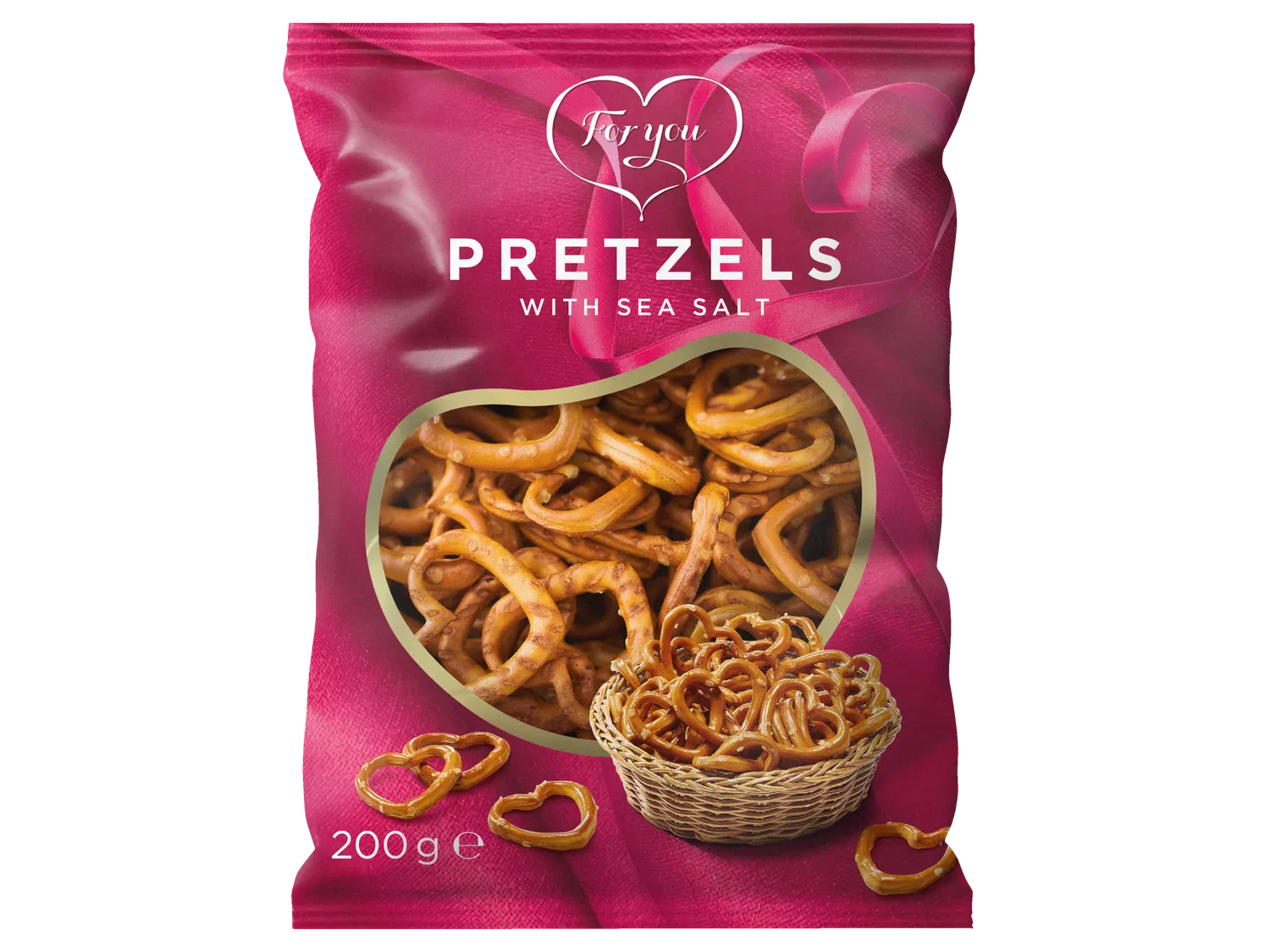 FOR YOU Bretzel en forme de cur