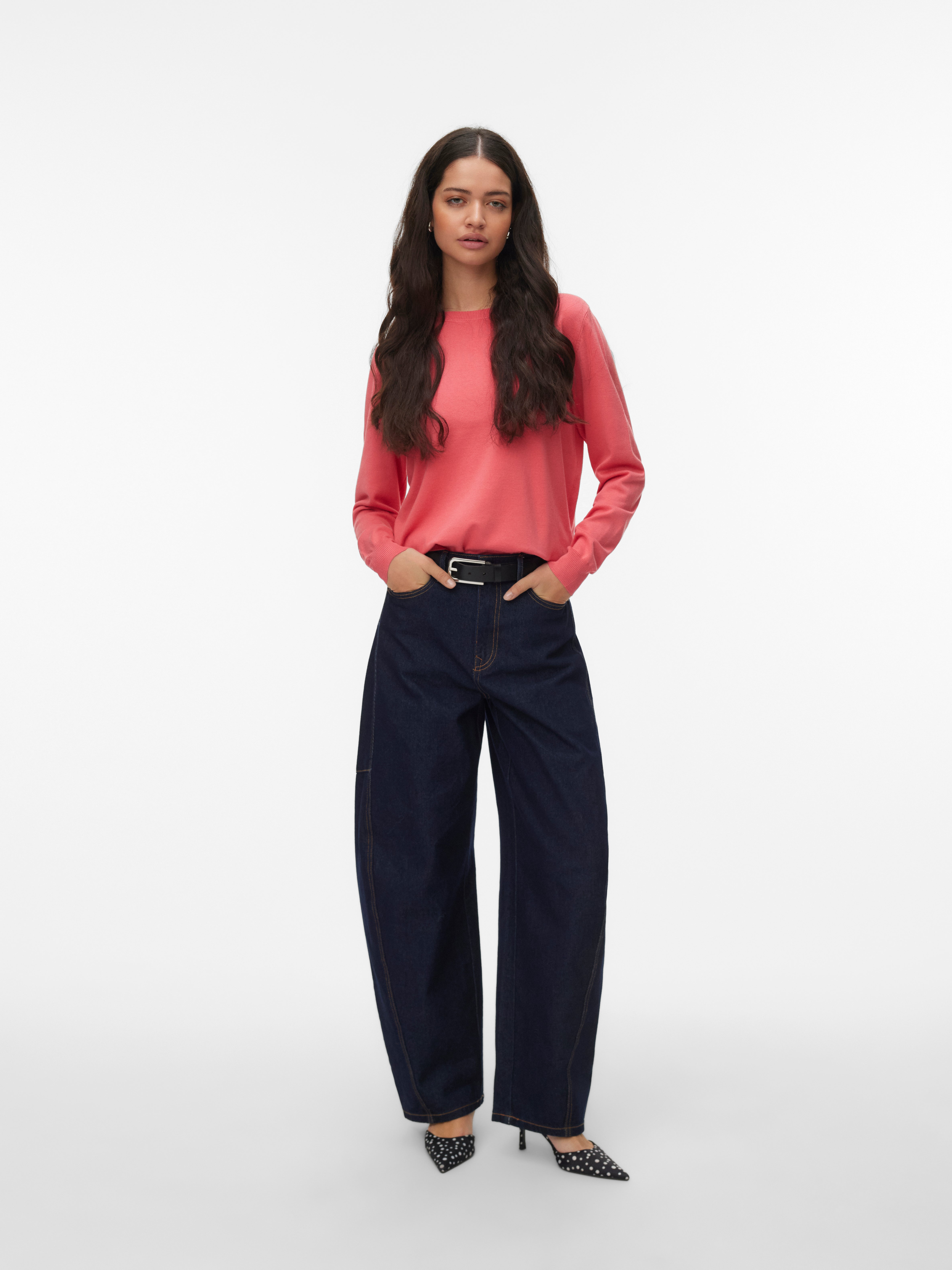 VERO MODA® VMSILJE Knitted pullover