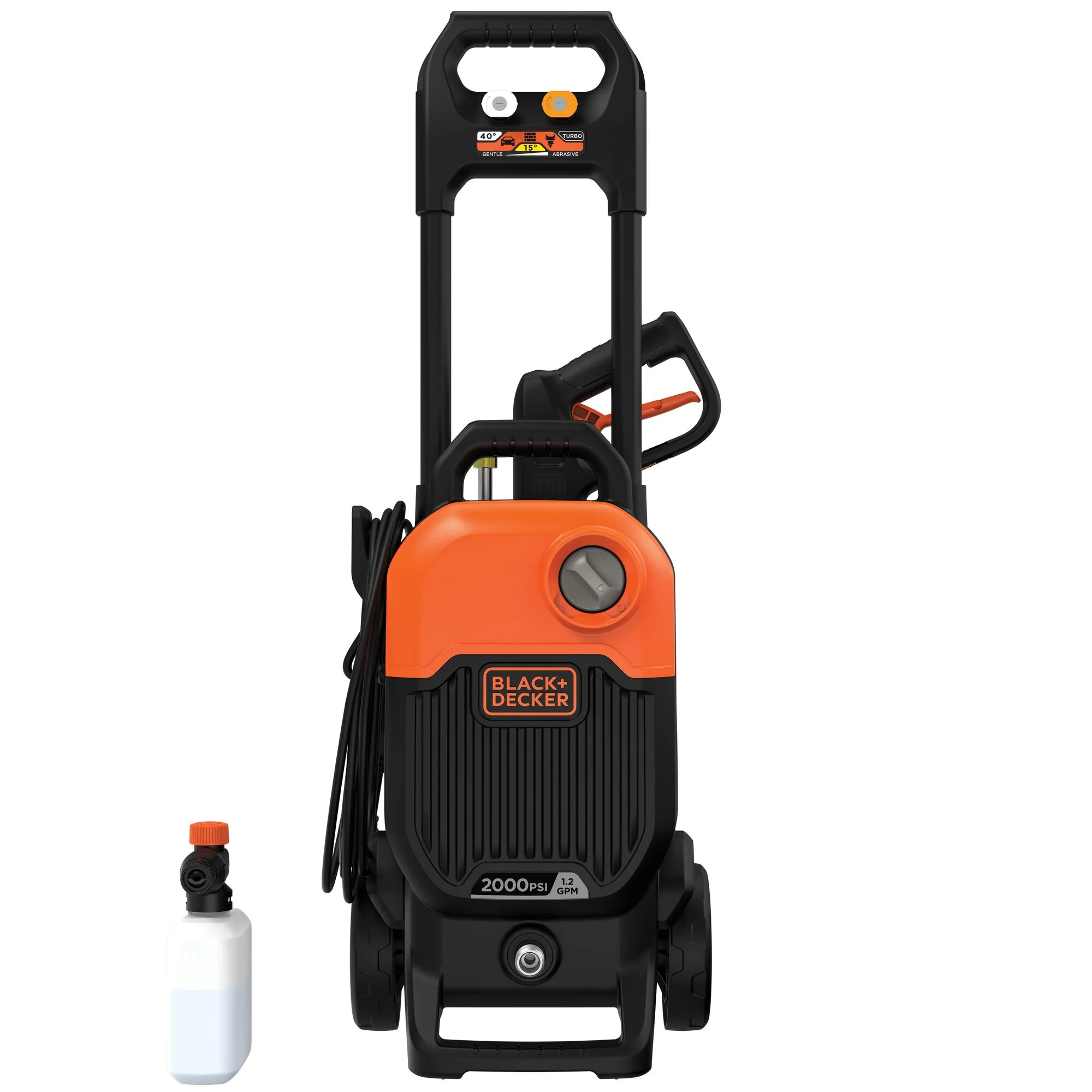 BLACK+DECKER 2000 Psi 1.2 Gpm Pressure Washer, (BEPW2000)