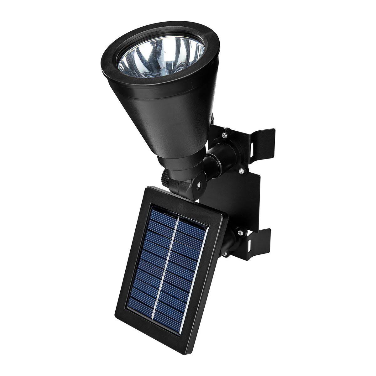 Luminar Outdoor Solar LED Black Finish Flagpole Light 64279