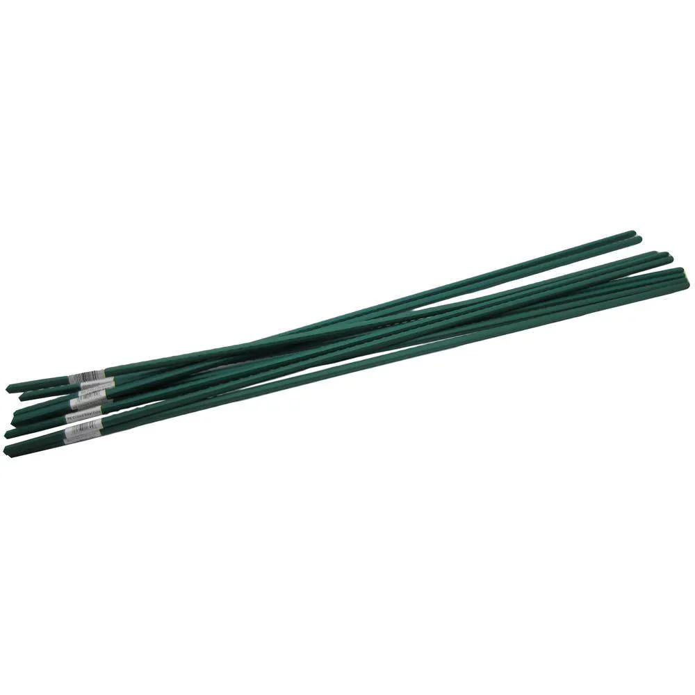 Allfenz 36 Plant Support Plastic and Steel Garden Stakes (10 Pack)