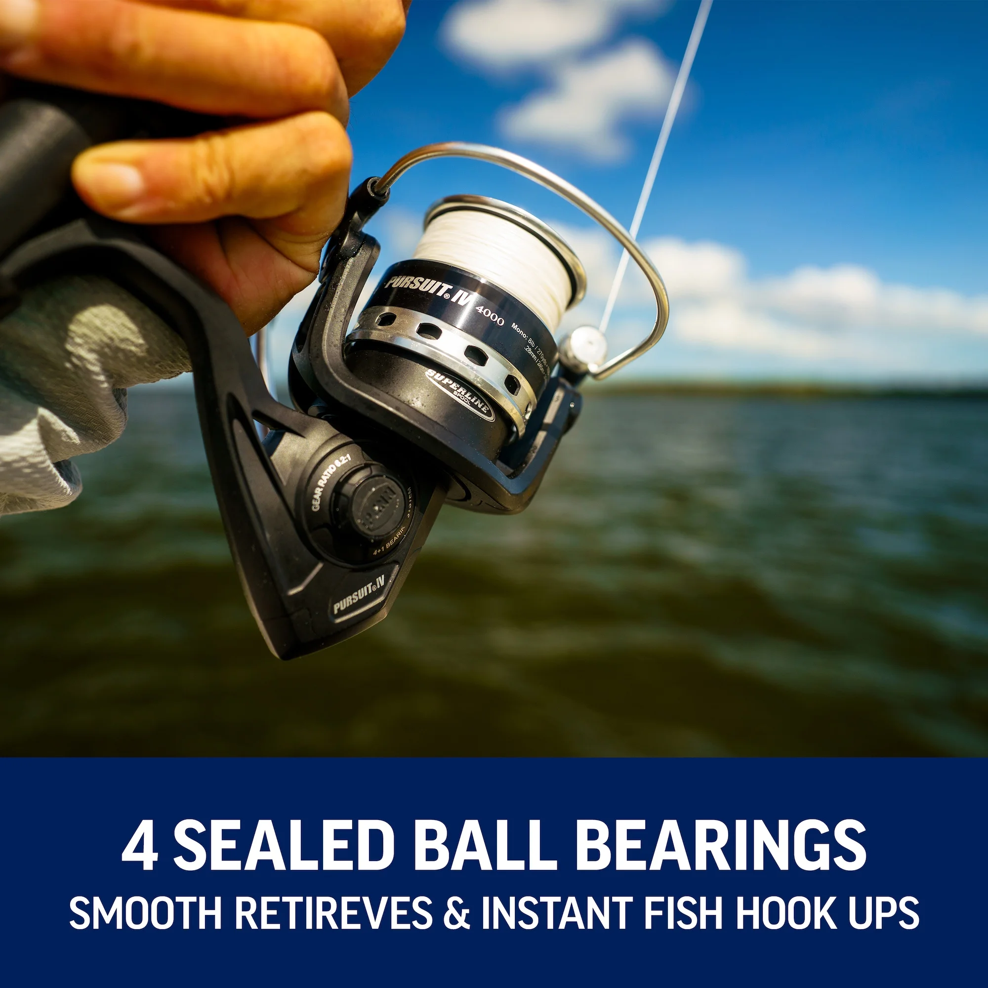 Pursuit? IV Combo, 7' Medium Heavy Fishing Rod, 6000 Size Reel - Image 6
