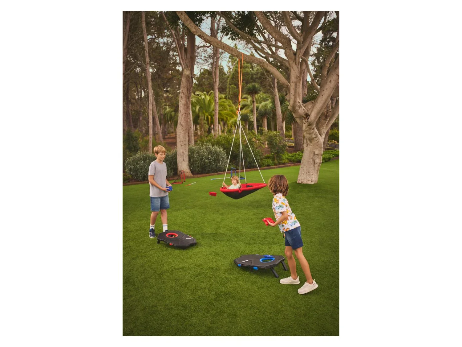 lupilu Set de disc golf ou Set de Bean Bag ou Set de smash ball ou Set de street hockey