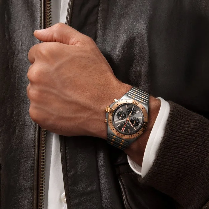 [Super Clone]Breitling Watch Chronomat B01 42 Anthracite Bracelet
