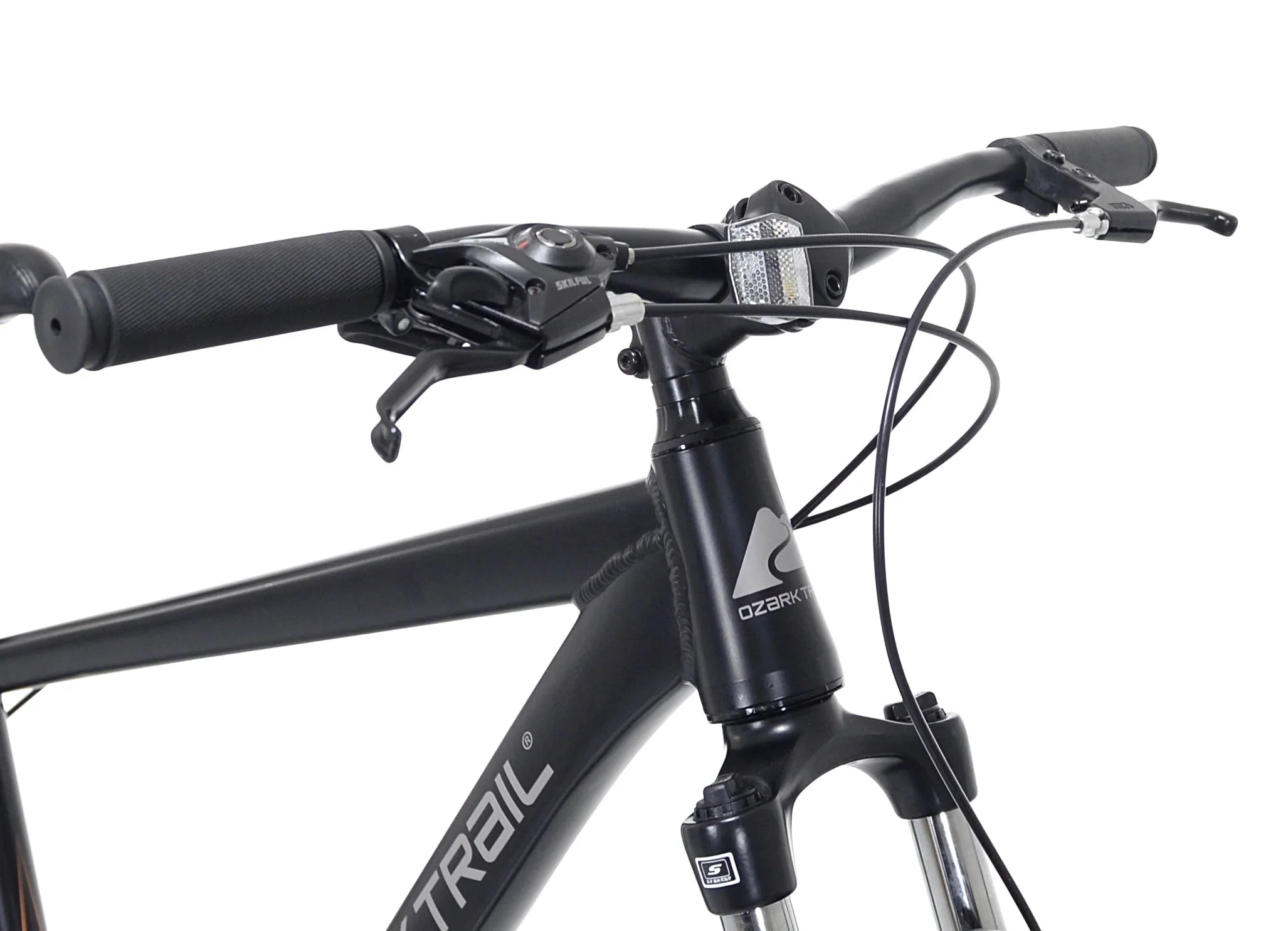 Ozark Trail 27.5 Vibe Mountain Bike, Large Frame, Black, Adult, Unisex
