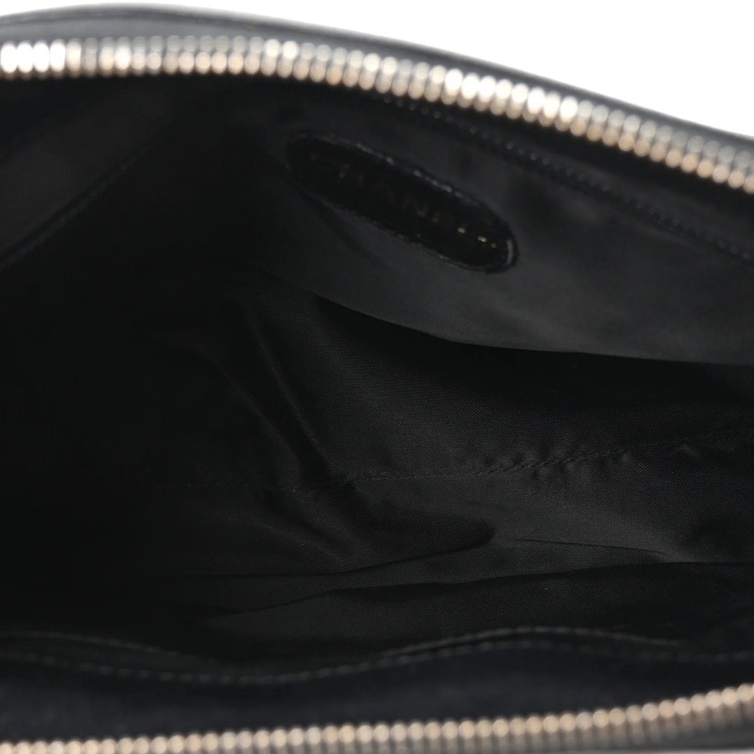 Caviar Flap Shoulder Bag Black