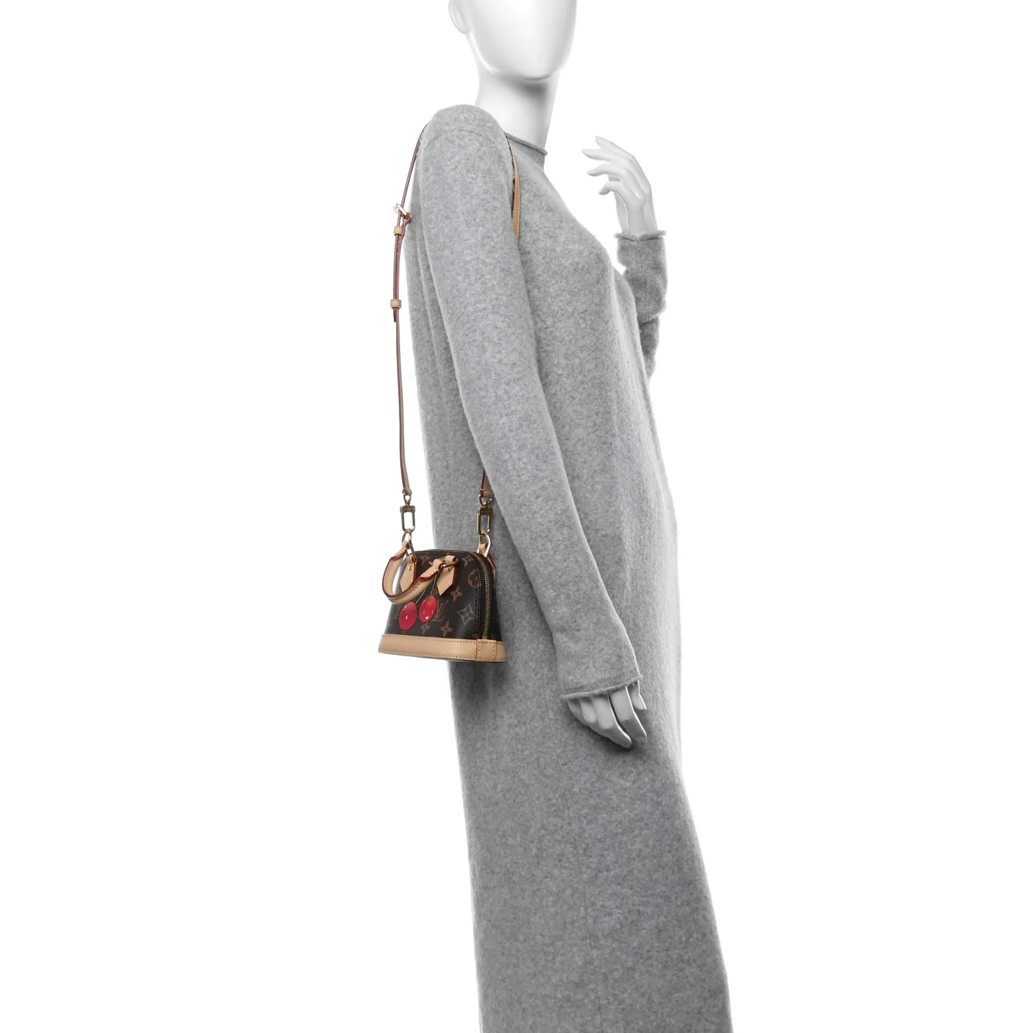 LV X TM Monogram Cerises Nano Alma