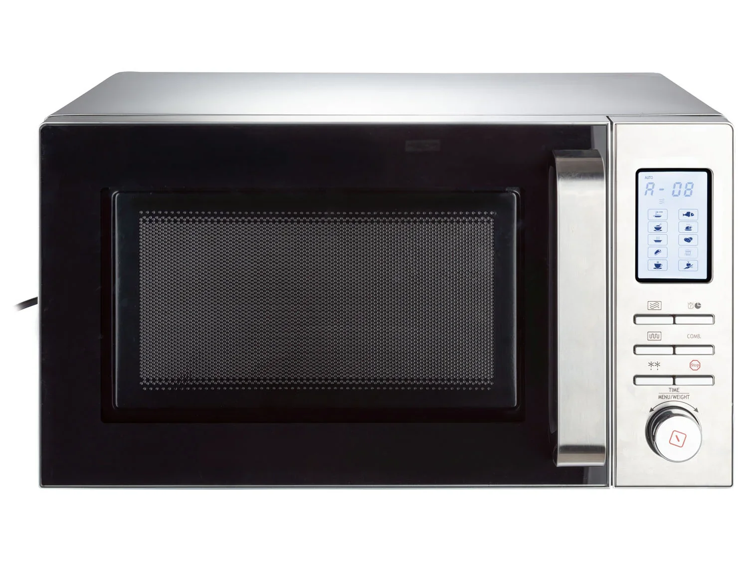 SILVERCREST KITCHEN TOOLS Four  micro-ondes numrique SMW 800 F2 silver, 1200 W