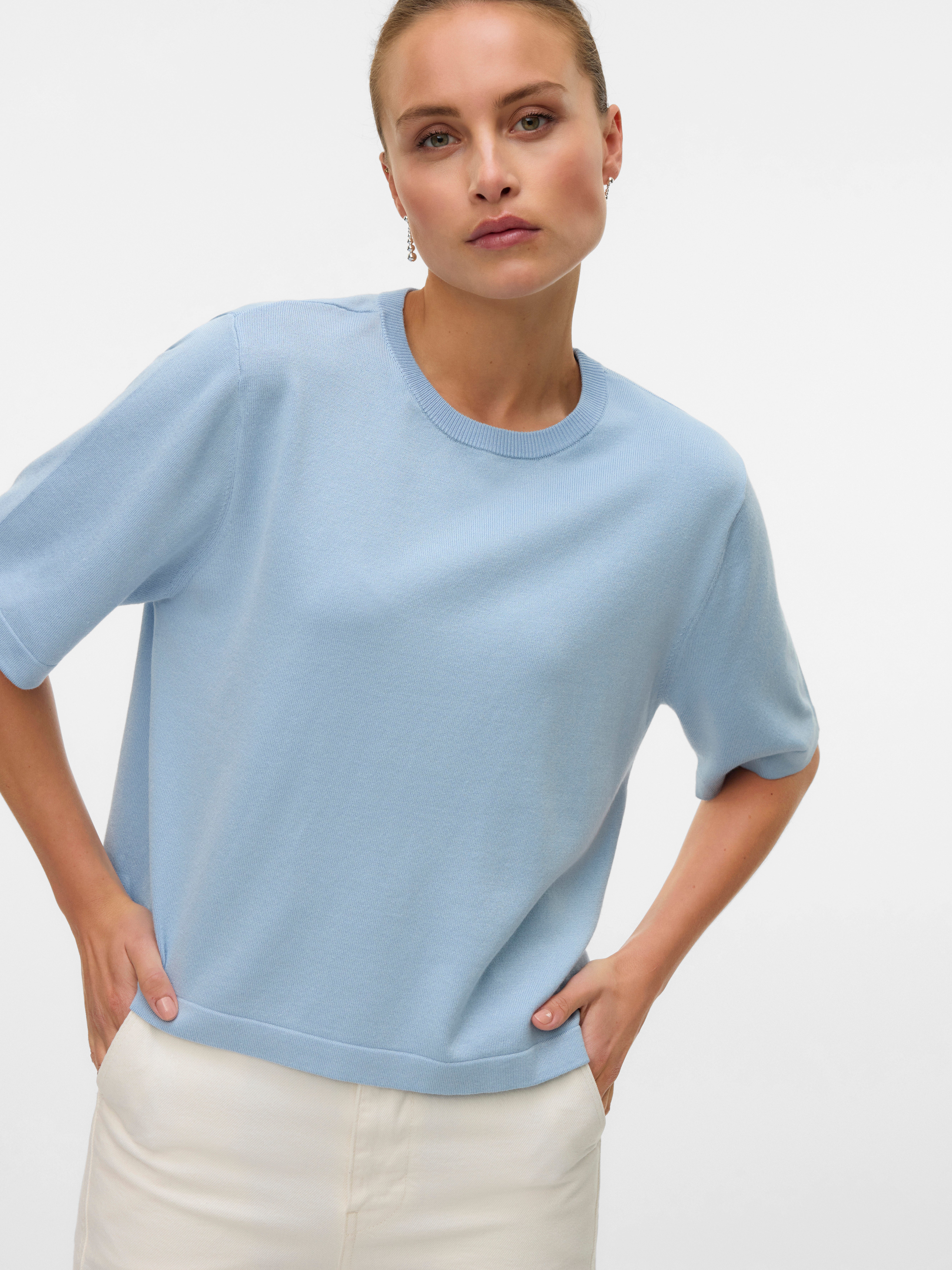 VERO MODA® VMSILJE Knitted pullover