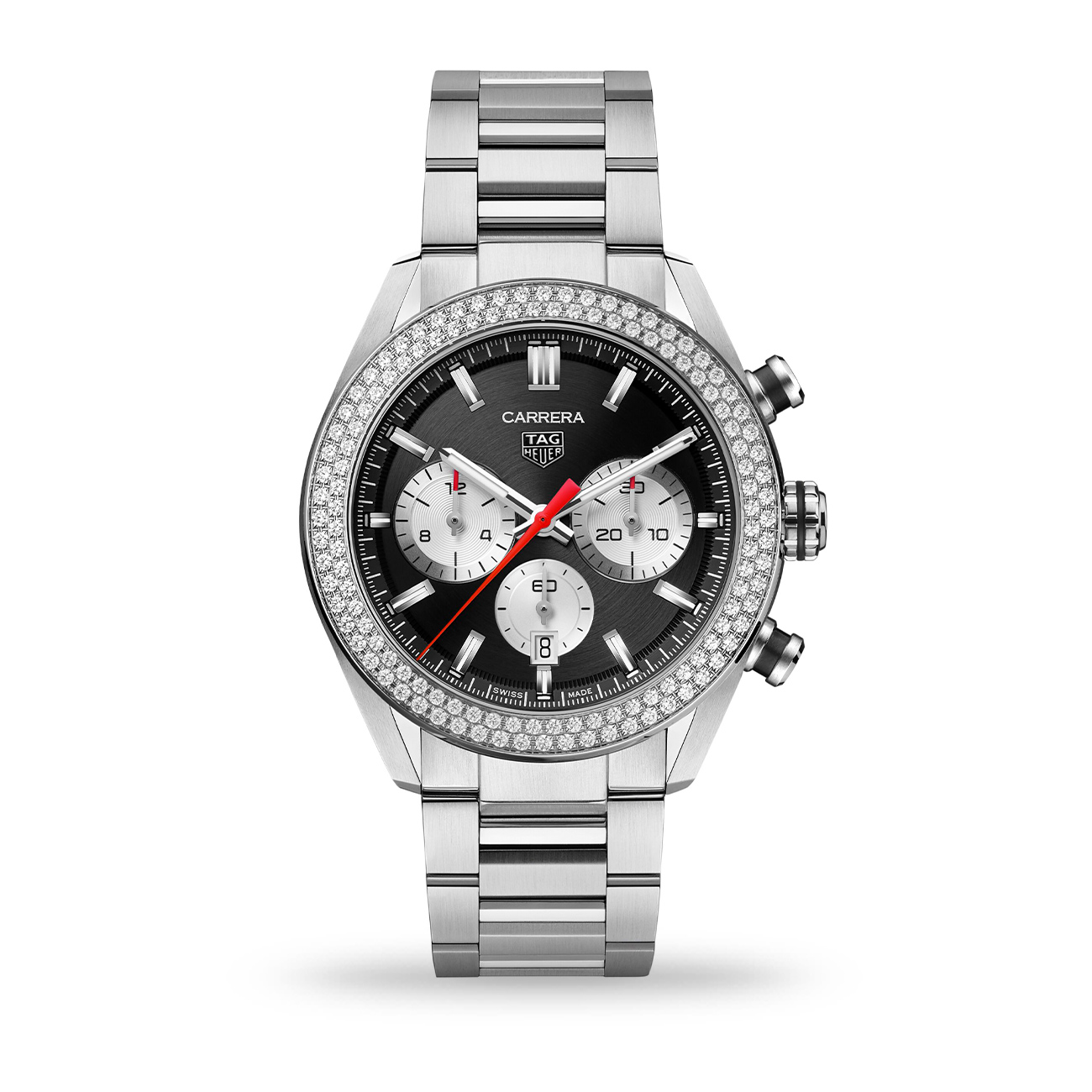 【Super Clone】TAG Heuer Carrera Chronograph  Automatic 44mm Steel CBN2A12.BA0643