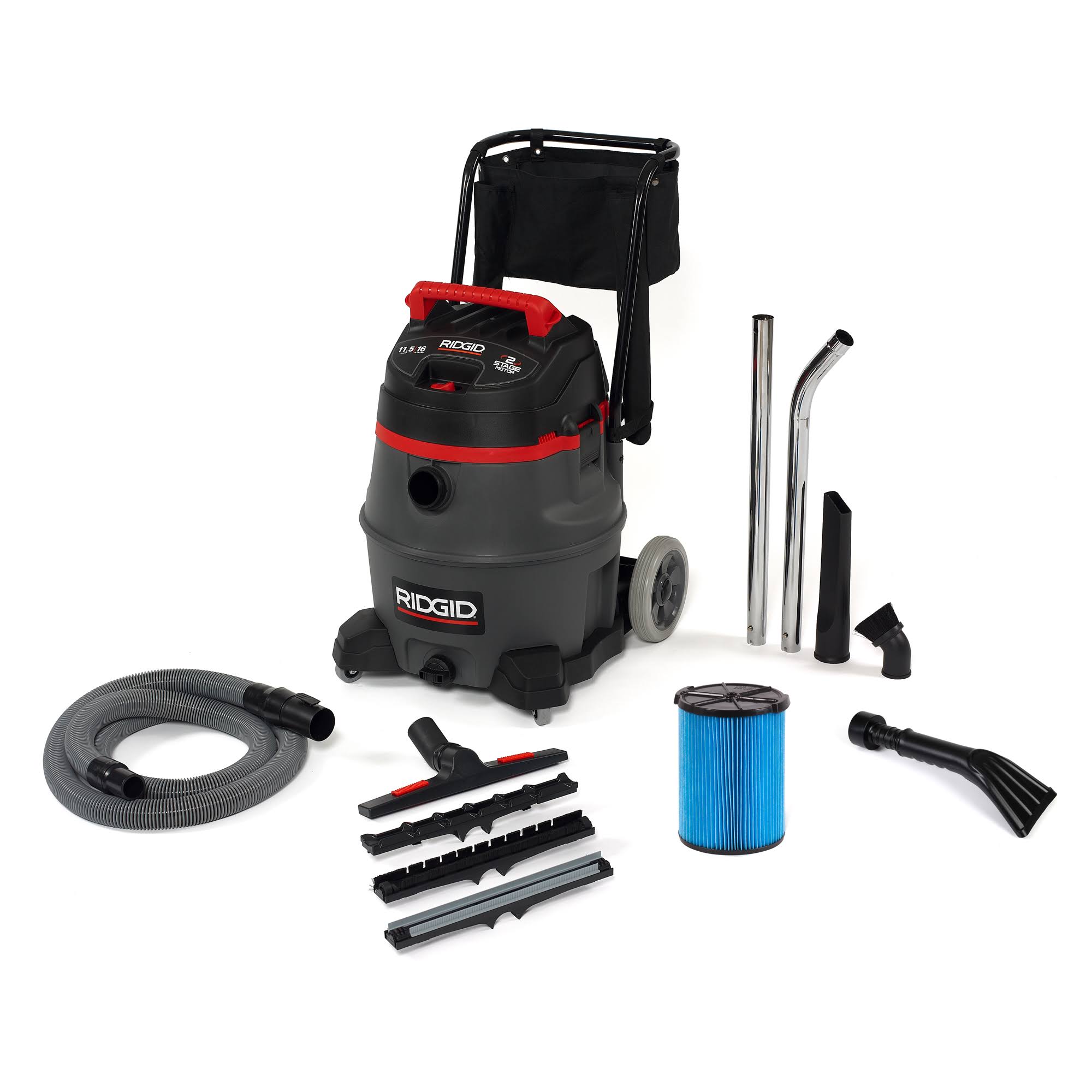 Ridgid 50363 2-Stage Wet/Dry Vacuum, 16 Gal