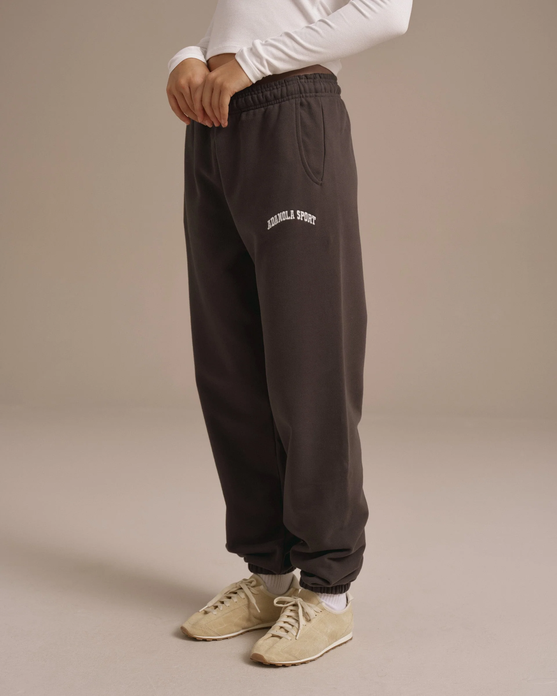 AS Sweatpants - Washed Coffee Bean