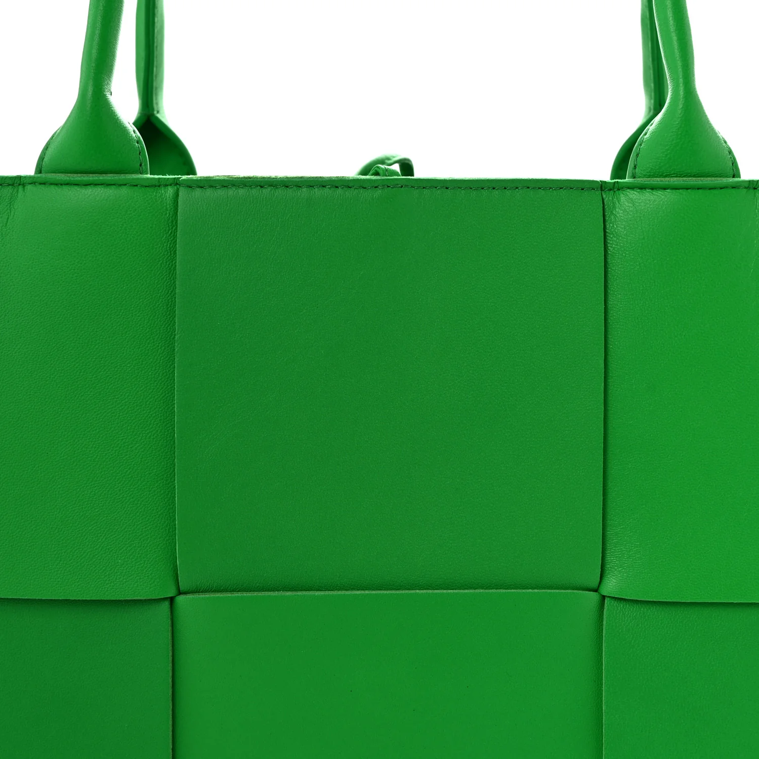 Nappa Maxi Intrecciato Medium Arco Tote Parakeet