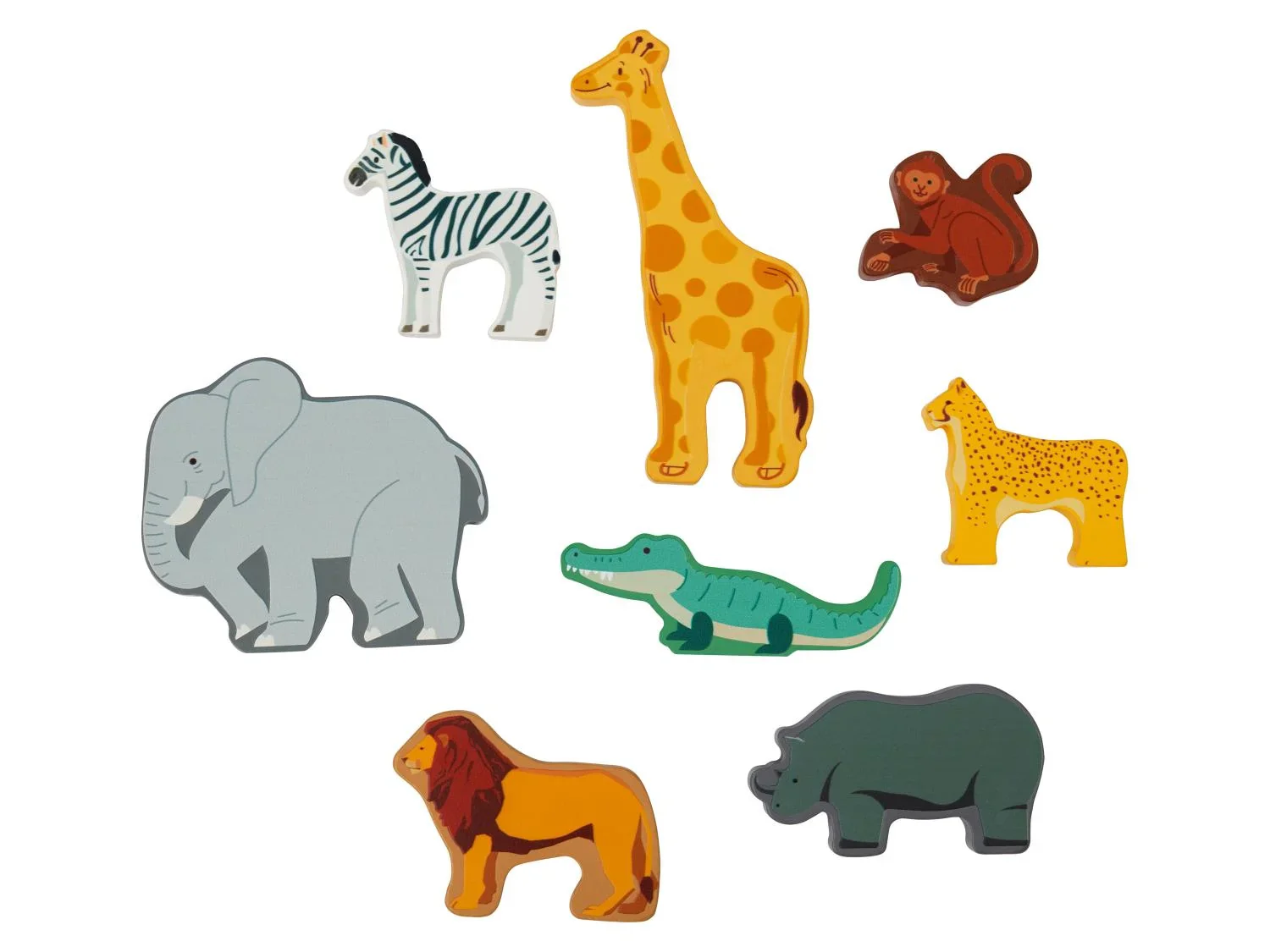 lupilu Coffret danimaux en bois