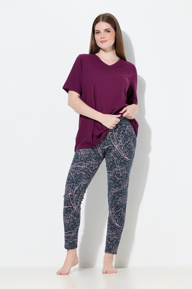 Eco Cotton Abstract Print Leggings