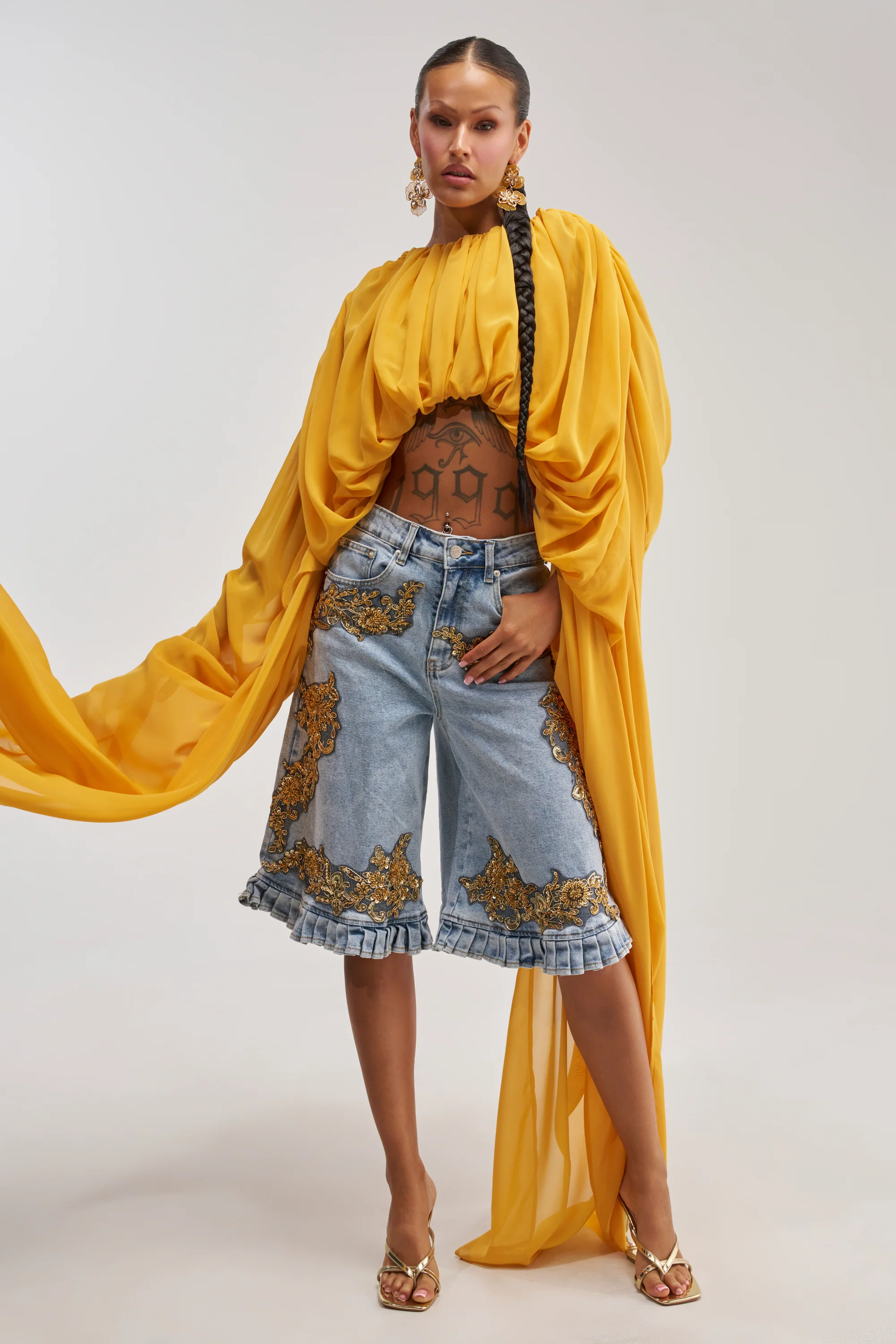 FLY WITH ME CHIFFON BLOUSE - Akira Store