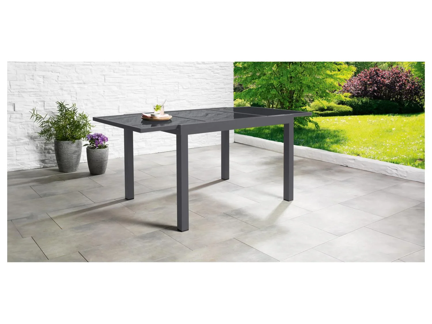 LIVARNO Table de jardin + Lot de 6 fauteuil Houston