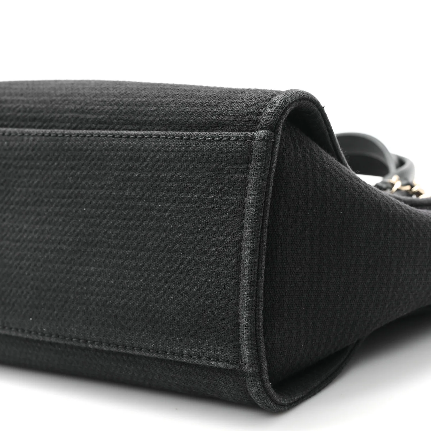 Mixed Fibers Small Deauville Tote Black